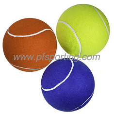 China 2.5inch promotional tennis ball with custom logo A grade supplier