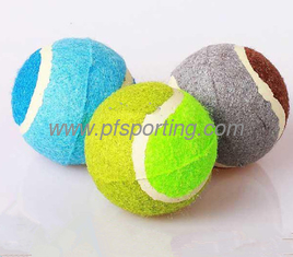 China 2.5inch promotional tennis ball with custom logo C grade supplier