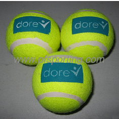 China Inflatable rubber tennis ball supplier
