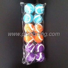 China 1.5inch mini colored pet toy tennis ball with custom logo printed supplier