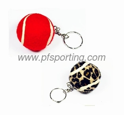 China Tennis Ball Keychain supplier