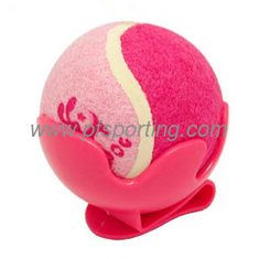 China polyester felt material tennis ball for dog playing supplier