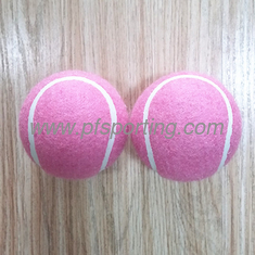 China cheap promotion tennis ball with custom logo printed supplier