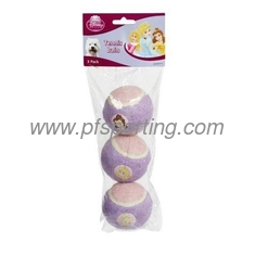 China colored dog tennis ball 2.5'' supplier