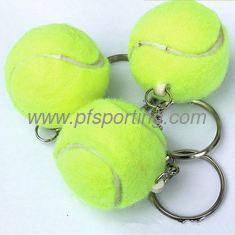 China real tennis ball keychain supplier