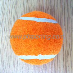 China orange  ball dog toy supplier