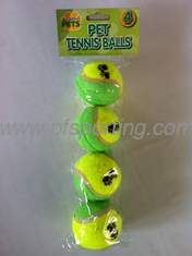 China pet tennis balls bulk sales supplier