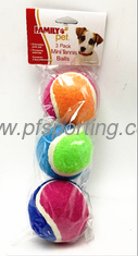 China Dog Toy Mini Tennis balls pack Small Dogs by Family Pet 3 piece set New supplier