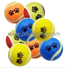 China Puppy Dogs Healthy Pets Recreational Exercise Toy Tennis Balls Non Abrasive supplier