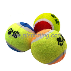 China squeaky pet tennis ball training toy ball 3 pack 2.5'' supplier