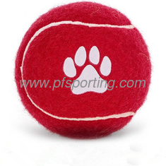 China dog fetch toy tennis ball supplier
