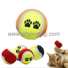 China High Quality Dog Tennis Ball Custom Tennis Ball Dog Toy Chew Pet Ball Toy supplier
