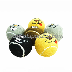 China Paw&amp;claws extra strong pet tennis balls 3pack supplier