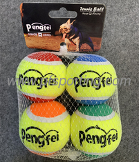 China Paws &amp; Claws Extra Strong Pet Tennis Balls 8-Pack - Assorted supplier