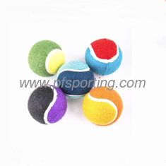 China training exercise pet toy durable elastic rubber  tennis ball supplier