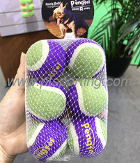 China Wilko 6 pack Train Tennis Balls Dog Toy 2.5inch supplier