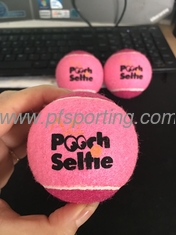 China pet toy rubber tennis ball supplier