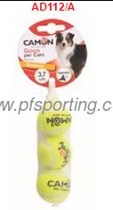 China hot selling pet toy tennis ball supplier