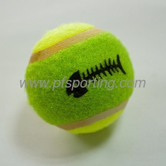 China dog training tennis ball toy supplier