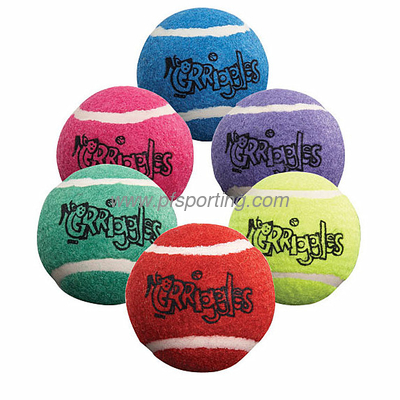 2.5inch promotional tennis ball with custom logo A grade supplier