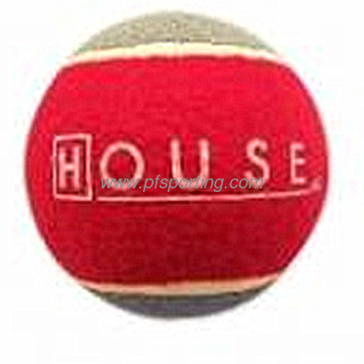 Inflatable rubbber tennis ball for dog training supplier