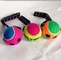 2.5inch pet tennis ball with rope string supplier