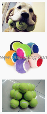 Eco-friendly rubber toy ball for pet playing supplier