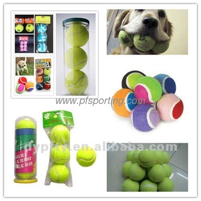 natural rubber bladder toy tennis balls supplier