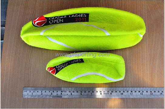 9.5'' inflatable Big rubber promotional Tennis Ball supplier