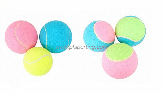 9.5'' inflatable Big rubber promotional Tennis Ball supplier
