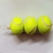 Small Pet Tennis Balls made by natural rubber supplier