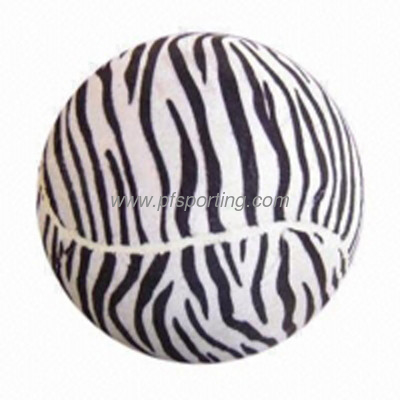 Eco-friendly rubber toy tennis  ball for pet games supplier