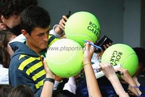 promotional big tennis ball supplier