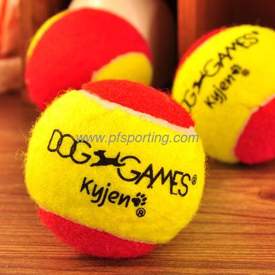 cheap promotion tennis ball with custom logo printed supplier