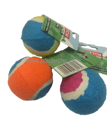 SUPER BALL SPONGE DOG TENNIS BALL DURABLE SUPER BOUNCE FUN PET PUPPY BALLS BULK supplier