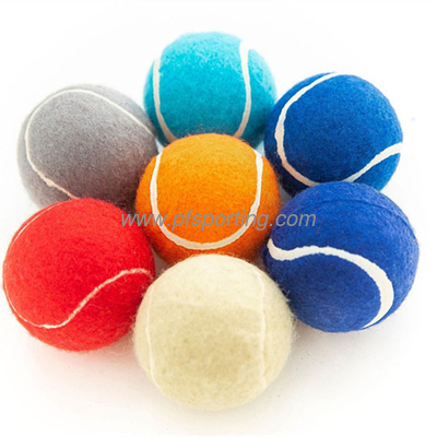 6pcs colored tenns balls supplier