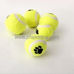 High Quality Dog Tennis Ball Custom Tennis Ball Dog Toy Chew Pet Ball Toy supplier