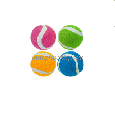 2pk squeaky dog tennis balls supplier