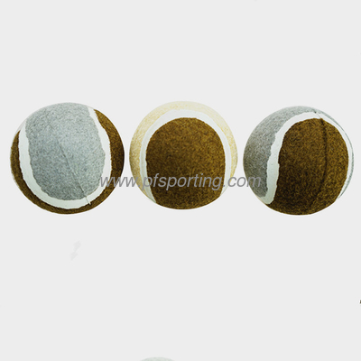 Custom logo 2.5&quot; Diameter Eco-Friendly Rubber Pet Tennis Balls For Dogs Pet Safe Dog Toys for Exercise Training supplier