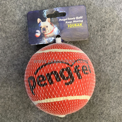 4 Pieces Tennis Balls for Dog Bulk Colorful Interactive Pet Dog Gift for Play Exercise and Training 2.5 Inch Easy Catch supplier