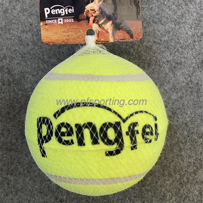 4 Pieces Tennis Balls for Dog Bulk Colorful Interactive Pet Dog Gift for Play Exercise and Training 2.5 Inch Easy Catch supplier