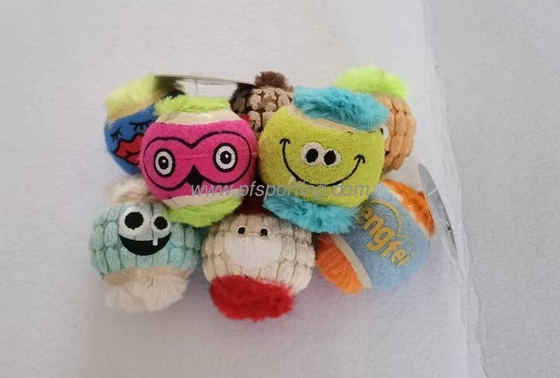 New plush tennis ball toys supplier