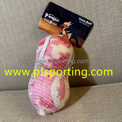 Custom logo 2.5&quot; Diameter Eco-Friendly Rubber Pet Tennis Balls For Dogs Exercise Training Balls Throwing Balls supplier