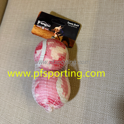 Custom logo 2.5&quot; Diameter Eco-Friendly Rubber Pet Tennis Balls For Dogs Exercise Training Balls Throwing Balls supplier