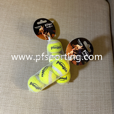 Wholesale Durable Rope Pet Chew Toys Ball Interactive Tennis Double Knot pet dog toys ball supplier