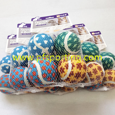 Indestructible Dog Ball Pet Tennis Ball Dog Toy Training Ball For Aggresive Chewers supplier