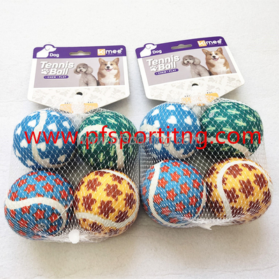 Indestructible Dog Ball Pet Tennis Ball Dog Toy Training Ball For Aggresive Chewers supplier