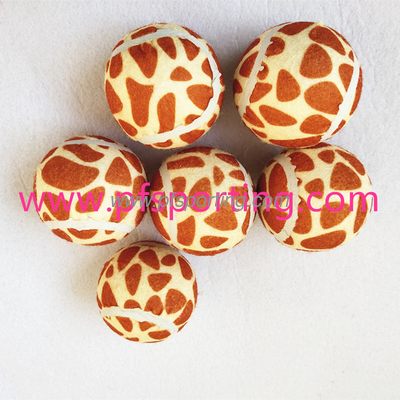 Custom logo 2.5&quot; Diameter Eco-Friendly Rubber Pet Tennis Balls For Dogs Pet Safe Dog Toys for Exercise Training supplier