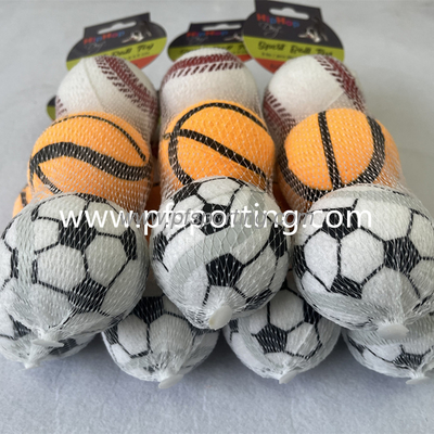 Rubber Basketball Chew Sound Squeaky Pet Dog Training Toy Ball supplier