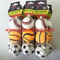 Rubber Basketball Chew Sound Squeaky Pet Dog Training Toy Ball supplier